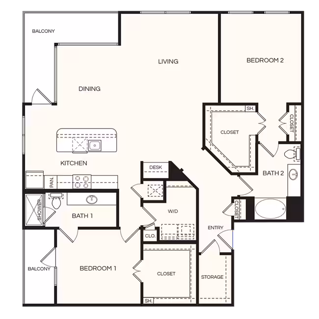 PEARL @ THE MIX-B5 1214 floor plan